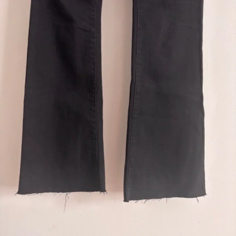 William Rast Highrise Raw Hem Flare Jeans - size 24